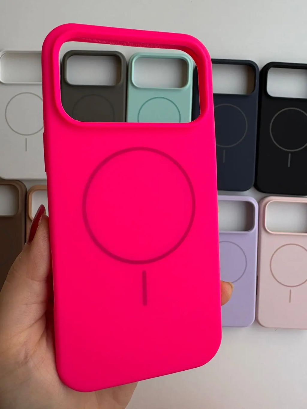 Silicone case with MagSafe