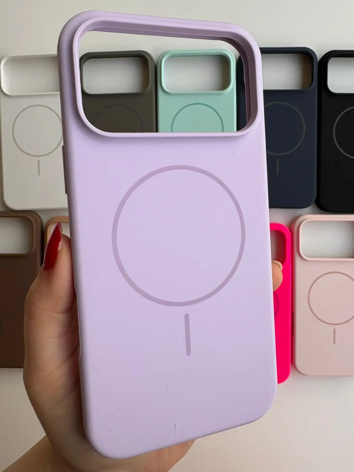 Silicone case with MagSafe