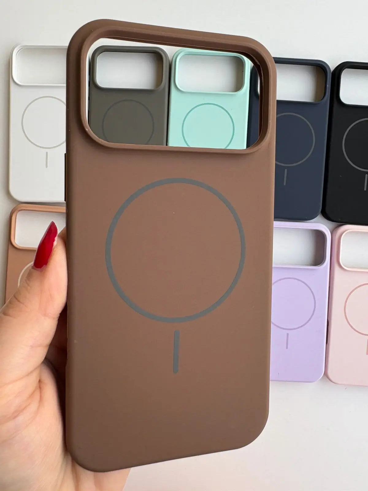 Silicone case with MagSafe