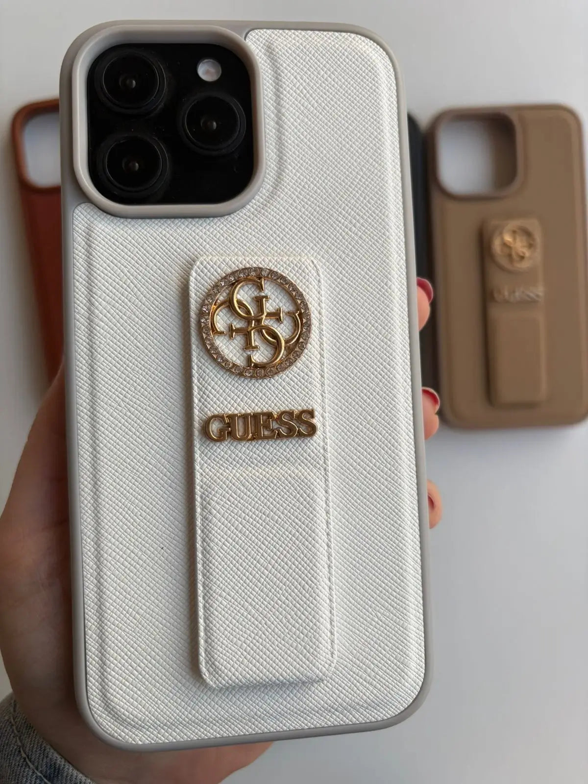 Leather guess case