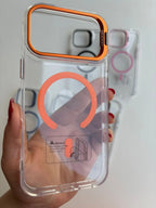 Transparent MagSafe case colors