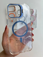 Transparent MagSafe case colors