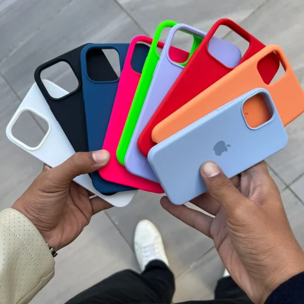 Silicone Case – Soft, Durable & Stylish Protection for Your iPhone!